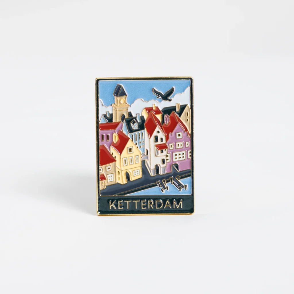 Ketterdam Destination Enamel Pin | Six of Crows