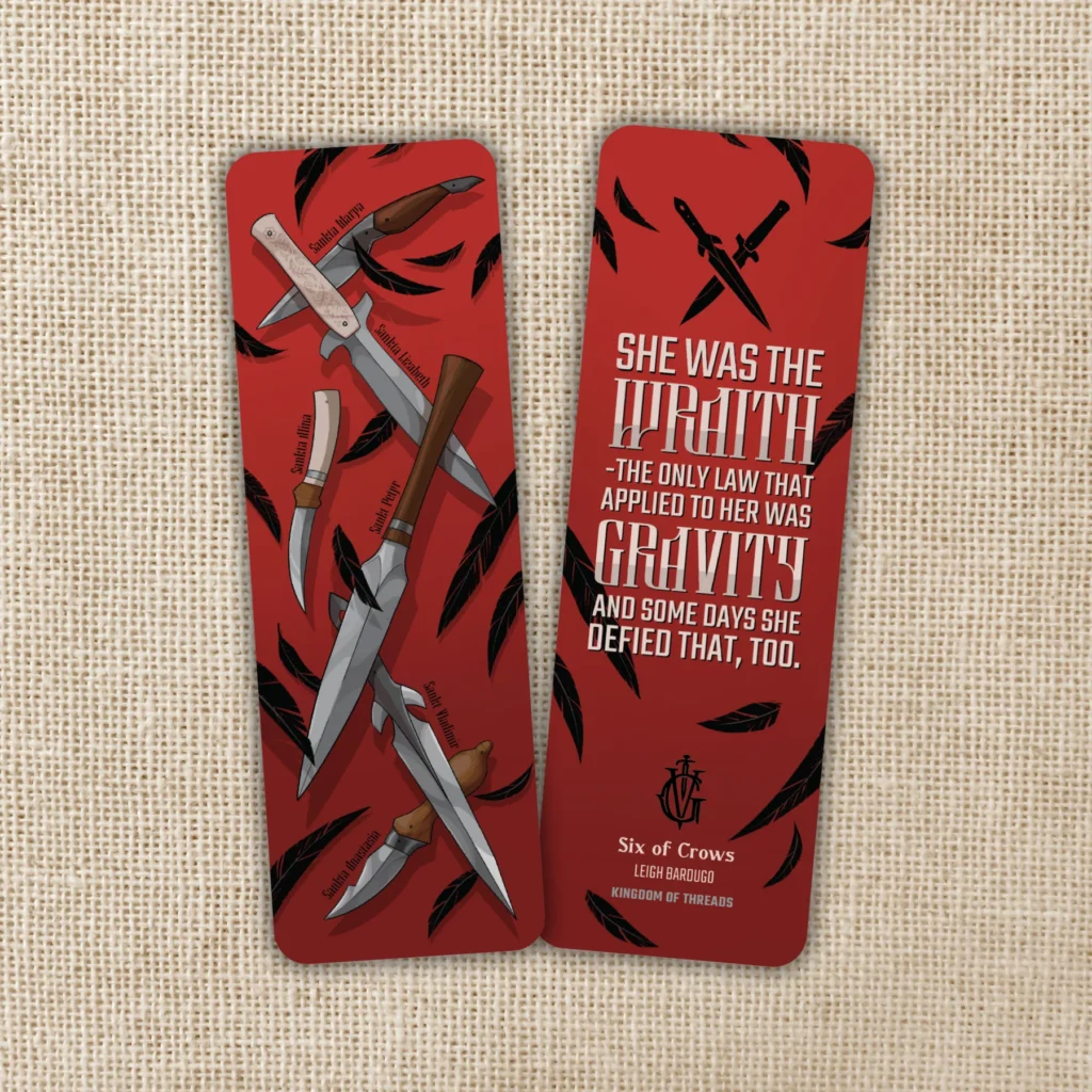 The Wraith Bookmark | Six of Crows