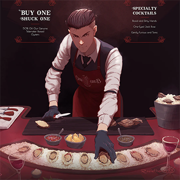 Welcome to the Crow Grub - Six of Crows Ad Parody Print