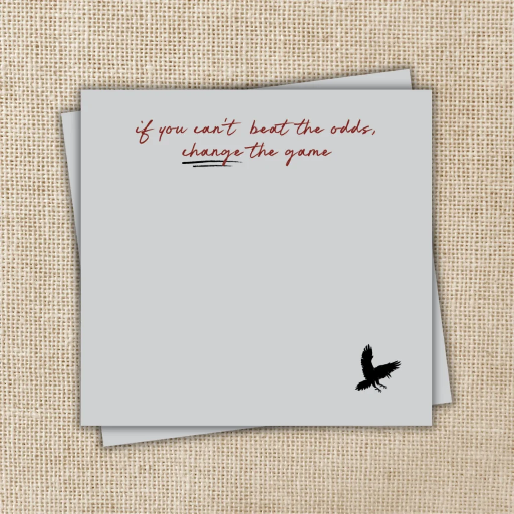 Change the Game Sticky Notes | Six of Crows